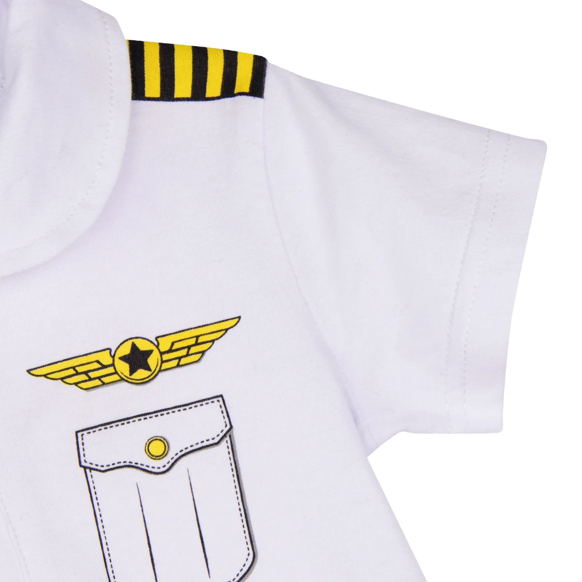 Baby Boy Pilot Costume Infant Carnival Outfit with Hat Tie Cosplay Romper Pilot Uniform Halloween Clothes Sets