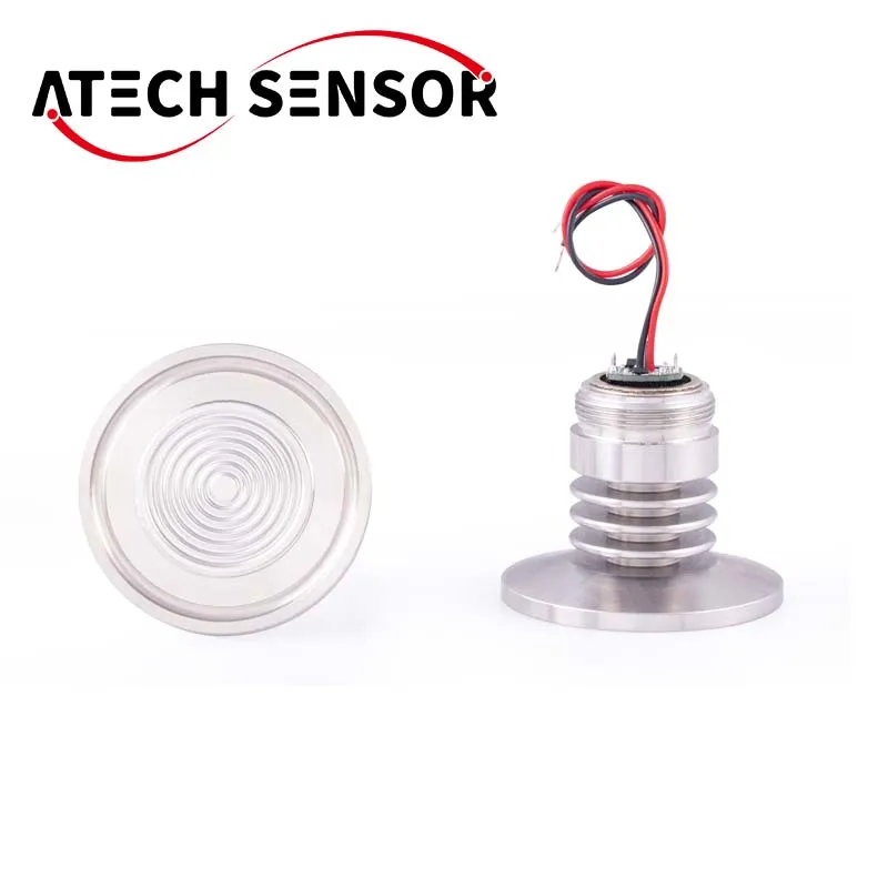 Milk Measurement Pressure Transmitter PT206 Food Industry Sanitary Flush Diaphragm Pressure Transmitter