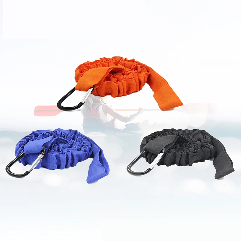 

1PC Kayak Paddle Shaft Loss Prevention Cord SUP Paddle Safety Traction Stretch Line Water Kayak Boat Accessories Water Sports