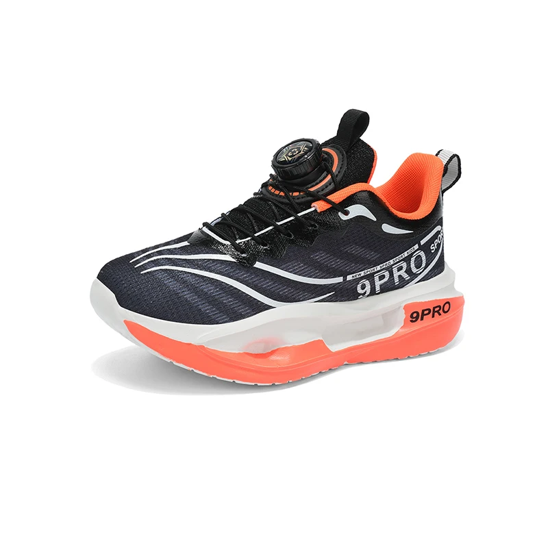 Kids Mesh Running Tennis Sneakers | Breathable Lightweight Sport Shoes, Non-Slip Cushioned Court Trainers for Boys Girls
