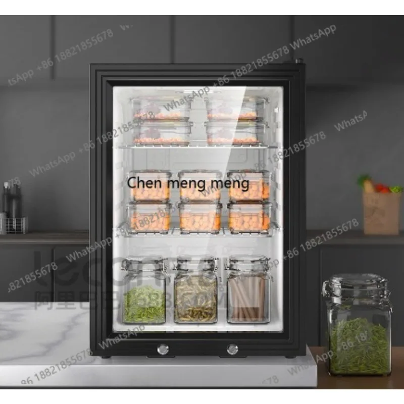 

Commercial 60 liter food sample cabinet fruit preservation refrigerated display cabinet household Xiaoice box