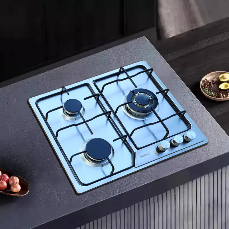 Three-eye gas stove 5.0kw household embedded fire stove energy-saving multi-head