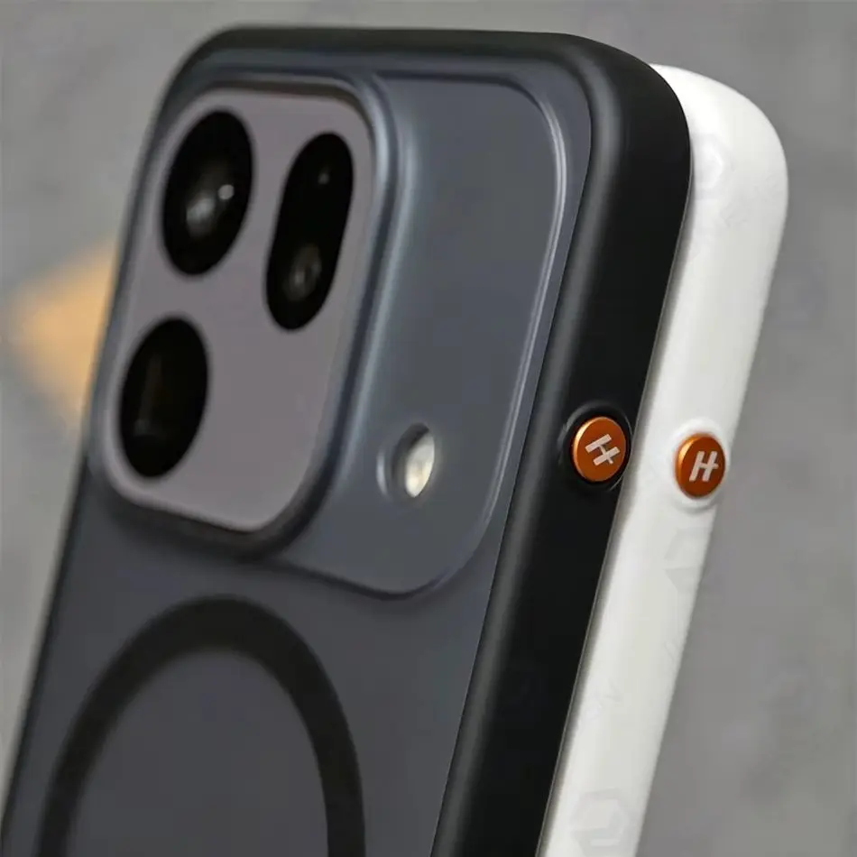Business Matte Transparent Skin Feel Silicone Frame Magnetic Case For Oppo Find X9 Ultra X9s Pro Translucent Acrylic Armor Cover view 4