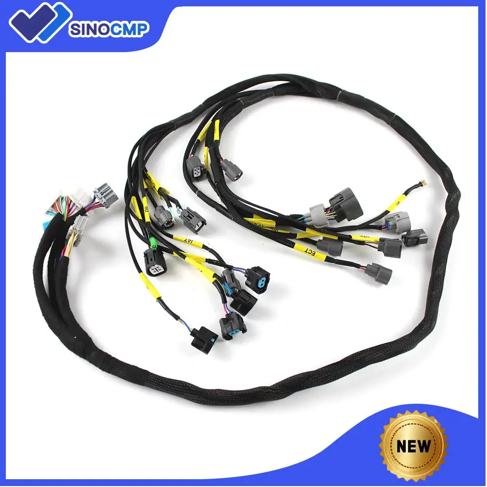 

1set Engine Harness CNCH-OBD2-1 For Honda Civic Integra B16 B18 D16 OBD2 Budget D & B-series Auto Parts