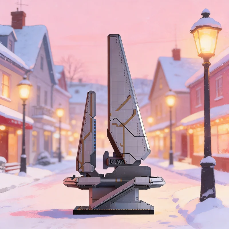 

4923pcs MOC Beacon Tower Halo Infinite Space Model Building Blocks Creative DIY Gift Display Decor Assemble Premium Adult Kids