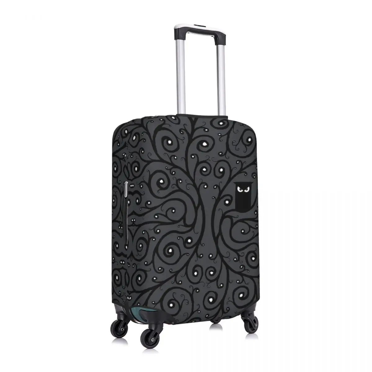 The Owl Pattern Suitcase Cover Wildlife Animal Travel Holiday Practical Luggage Case Protector