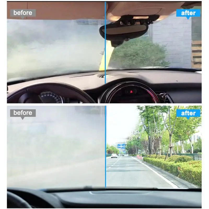 Anti-Fog Spray For Car Windshield Long-Lasting 100ml Car Glass Waterproof Coating Agent Long-Lasting Waterproof Anti Fog