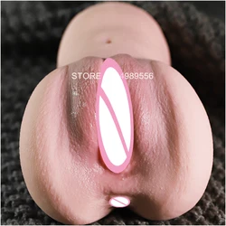 Rubber Vagina Artificial 18 Wank Male Masturbrator Men's Masturbation Sextoy Sex Toy for Man Adult Realistic Silicone Vaginas