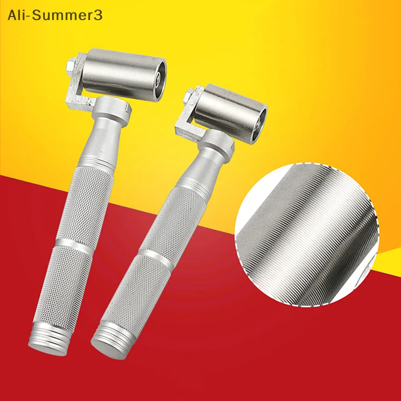 35/40mm Stainless Steel Flat Pressure Roller For Wallpaper Gaps DIY Wallpaper Seam Rolling Tool Paint Plate Hand Wheel Rollers