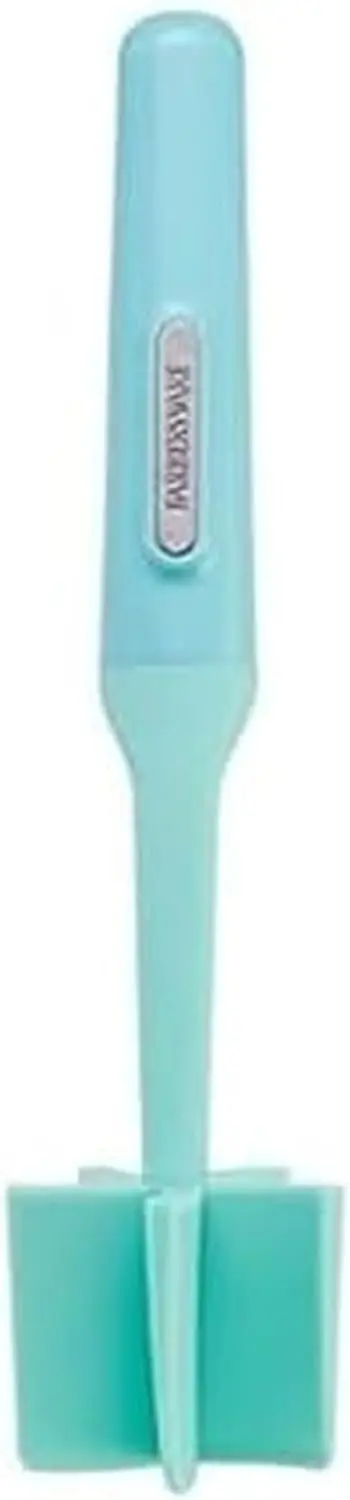 Heat Resistant Nylon Meat & Potato Masher, Safe for Non-Stick Cookware, Aqua Sky