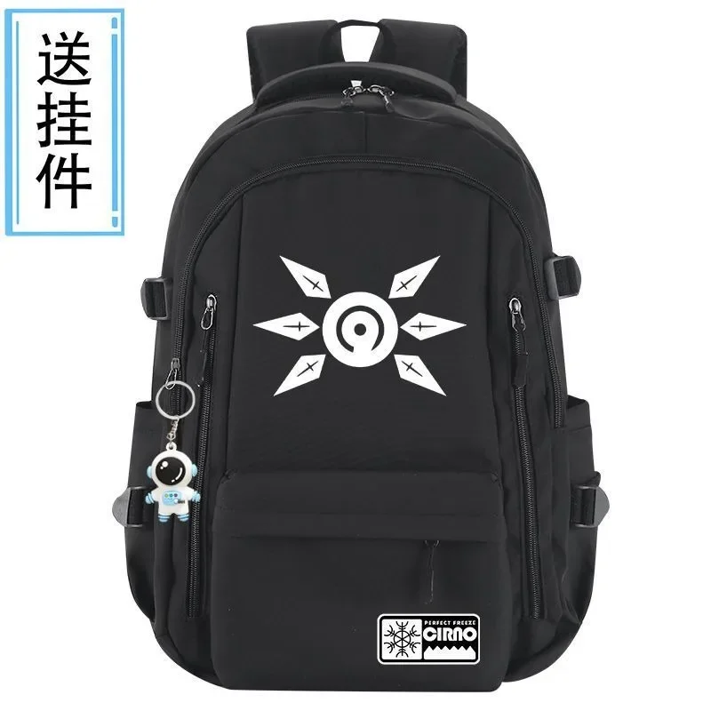 Breathable mesh, 31×44×19cm Black Red Blue Grey, Touhou Project, Student Kids Teens School Bags, Anime Backpacks Girls Boys