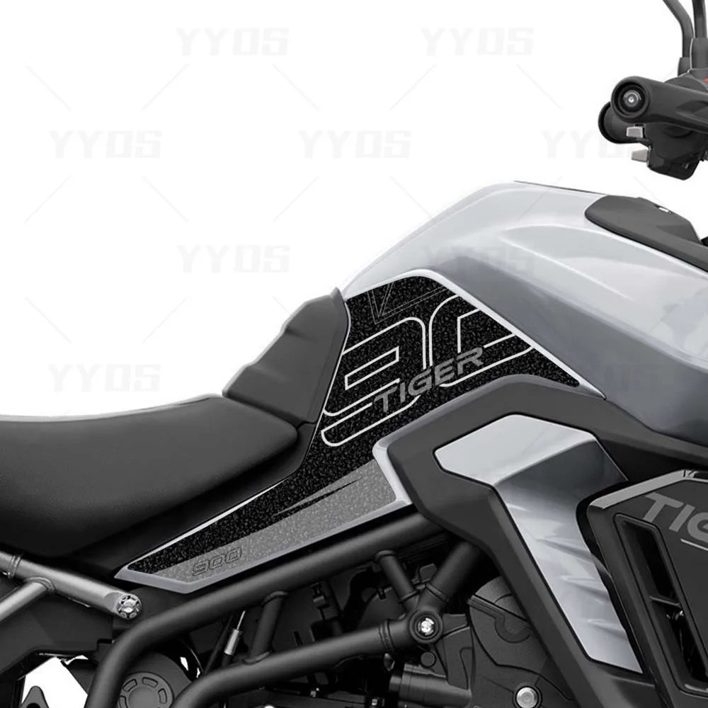 دراجة نارية متجمد خزان الوقود وسادة ملصق حماية الشارات عدة المضادة للخدش ل النمر 900 رالي برو النمر 900 GT 2024-2026 #2