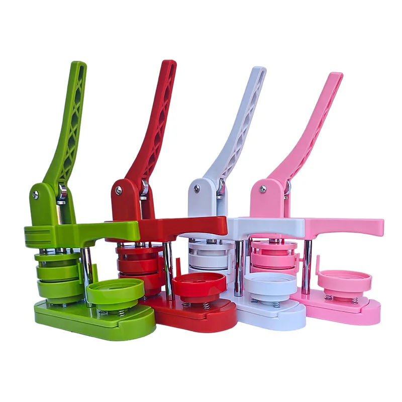 Suitable for tinplate badge machine installation-free rotating DIY equipment pressing card