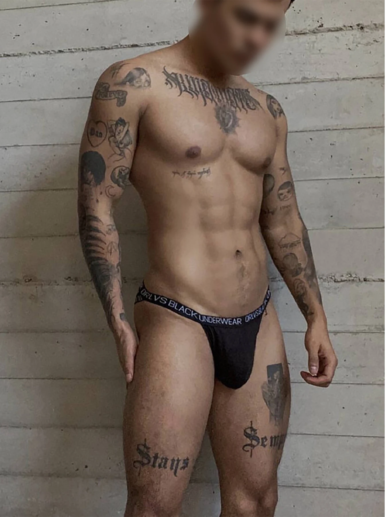 Sexy Men's Thong With Cross Straps The Back Trendy Comfortable Breathable thong Personalized Trendy Men Underwear