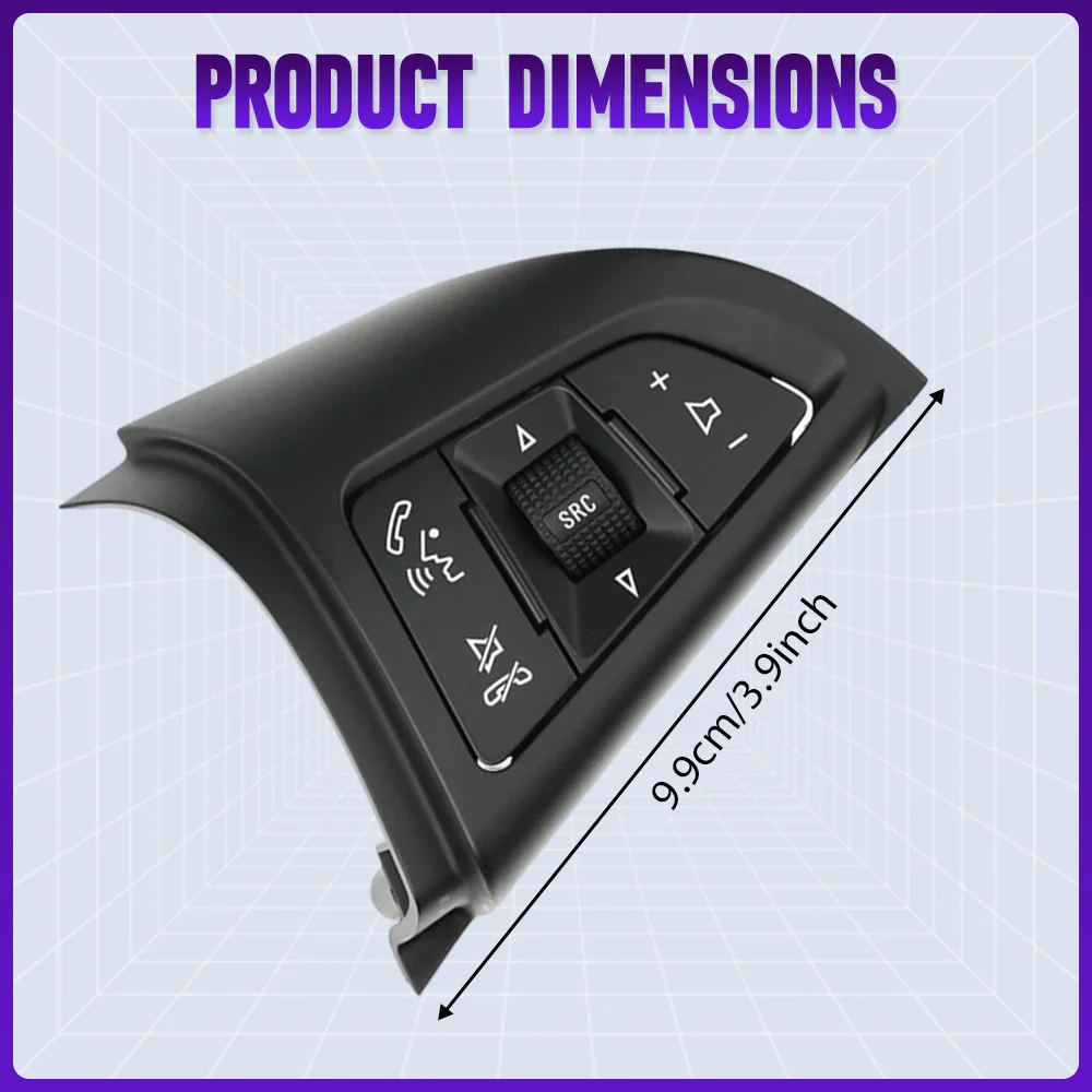 Imagen 7: 92256902 Botón de Control de Crucero en el Volante para Holden VF Commodore 2014 2015 2016 2017