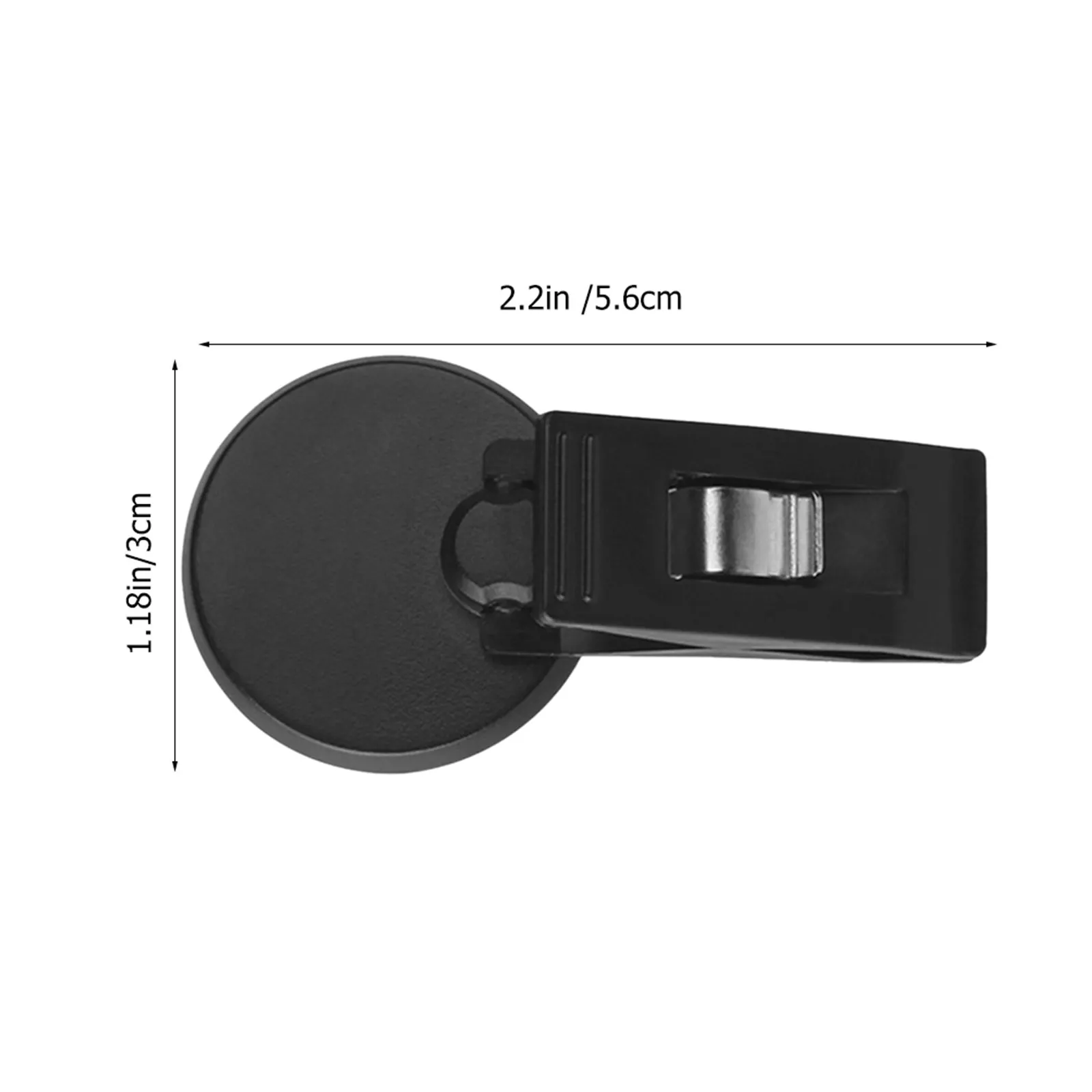 4Pcs Car Windshield Ticket Holder Adhesive Dashboard Clip Multifunction Card Organizer for Parking Permits Fuel Cards Access