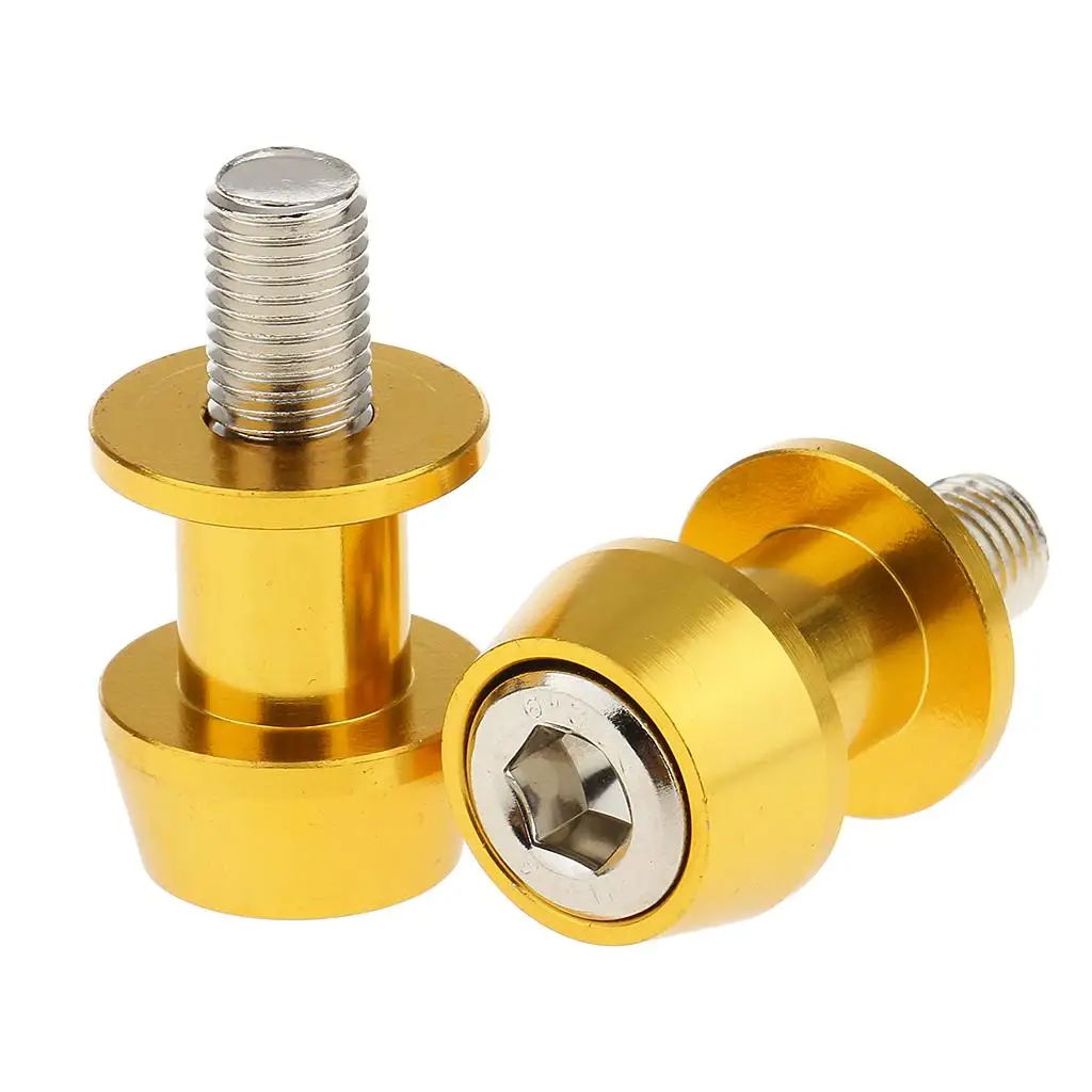 

2x мотоциклетные катушки с ЧПУ, ползунки, подставка, шпульки, 10 мм, золото