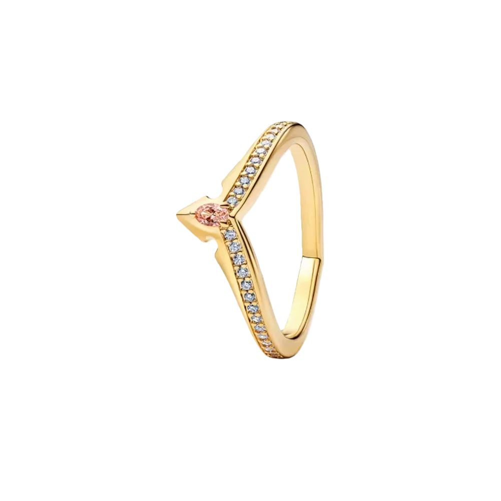 New S925 Silver Red Rose Bow Simple Love Ring Card Snowflake Series Ice Linghua Gold Bee Flower Ring Jewelry