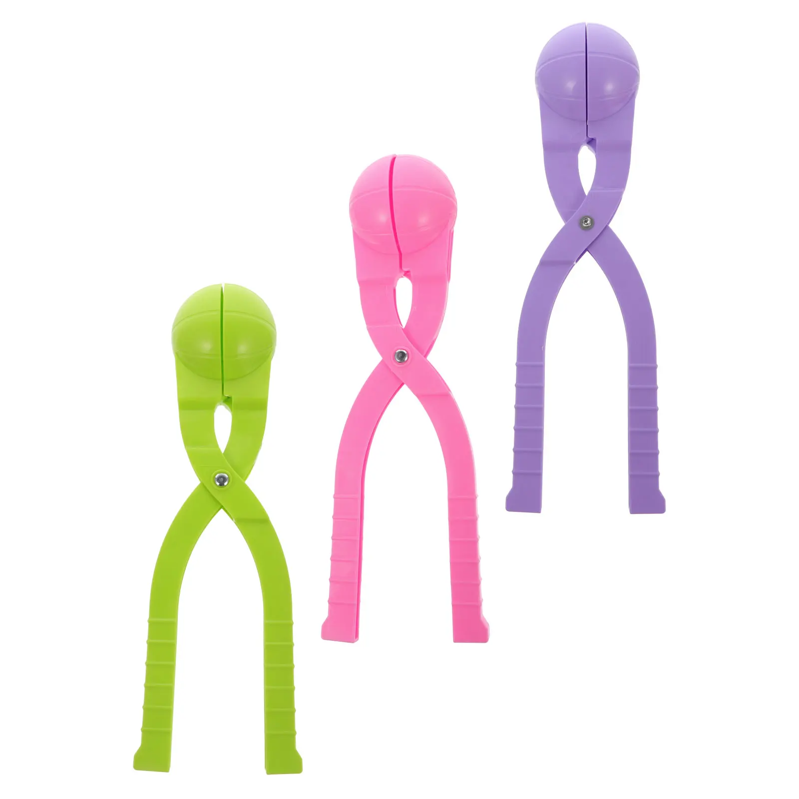 

3pcs Snow Ball Maker Kids Winter Outdoor Clip For Fun Game Gift Children Basketball Shape Easy Clean