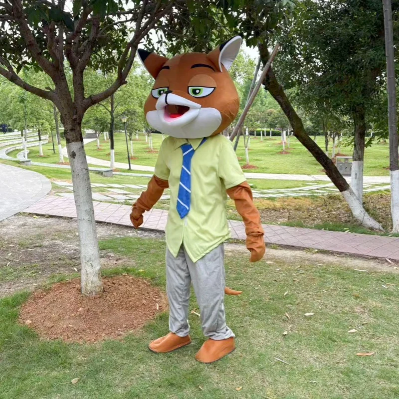 

Cosplay Prop Animal City Rabbit Judy Fox Nick Mascot Adult Christmas Party Costume Makeup Ball Anime Stage Performance Prop