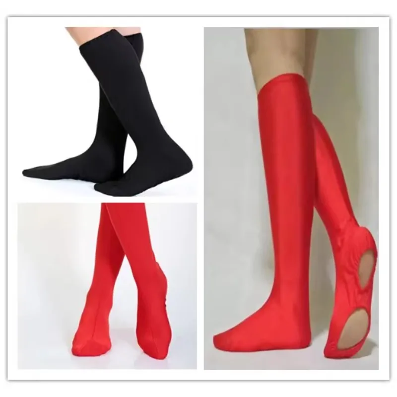 Customized Performance Dance Boots High Elasticity Ballet Latin Belly Dance Costume Accessories Socks