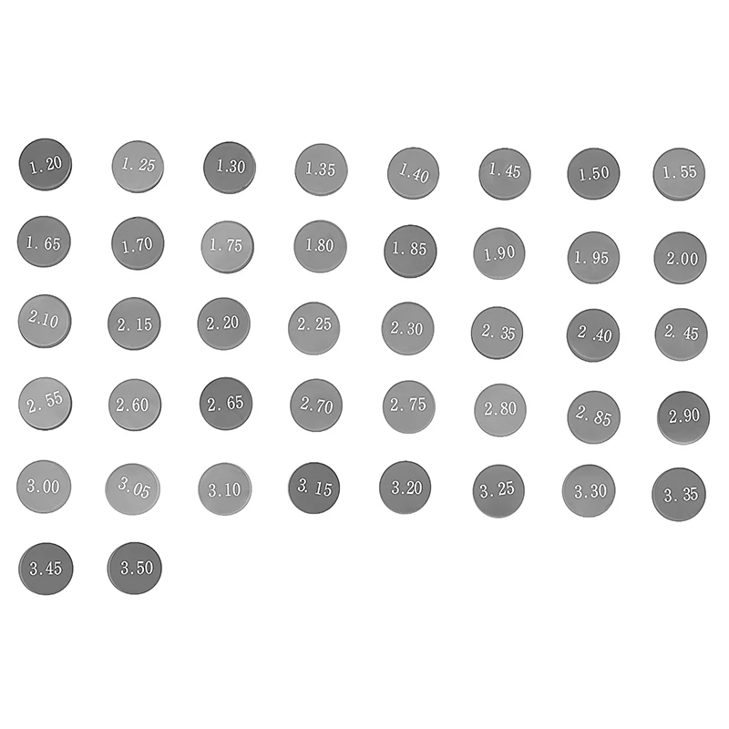 AHL Adjustable Valve Shim 7.48mm Complete Valve Shim Refill Kits Hotcam For Yamaha FZS600 FZS 600 FZ6 FZ 6 2004-2007