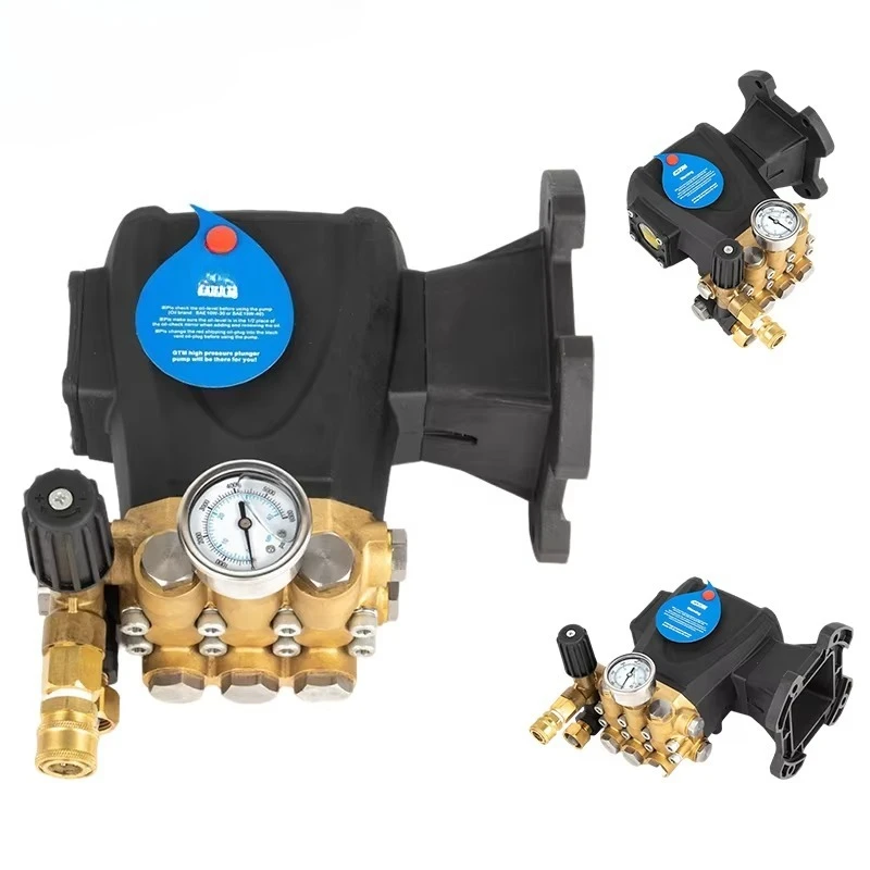 Pump head Three plunger cleaner Piston pumps for industrial facilities