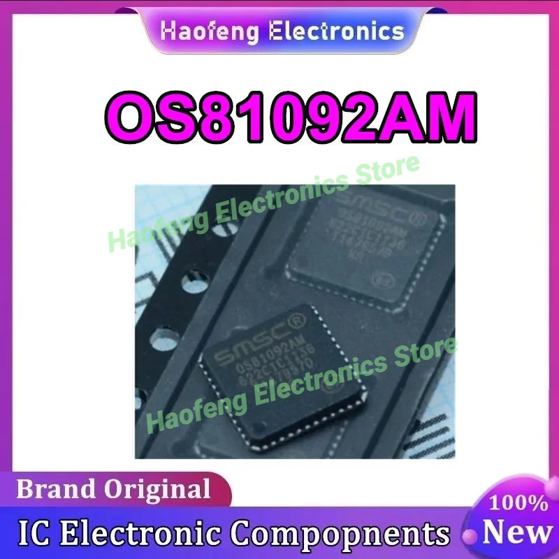 5PCS New Original OS81092AM OS81092 0S81092AM QFN48 In Stock