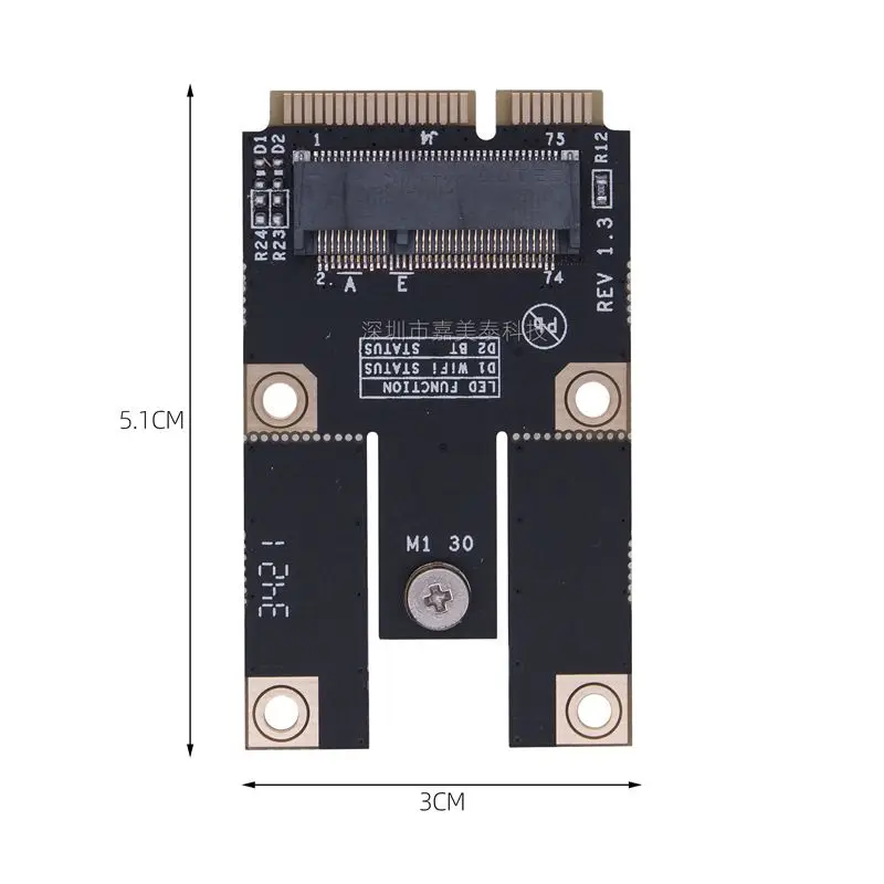 ミニワイヤレスネットワークカード,pcie,キー,m.2 ngff,wi-fiインターフェイスアダプター