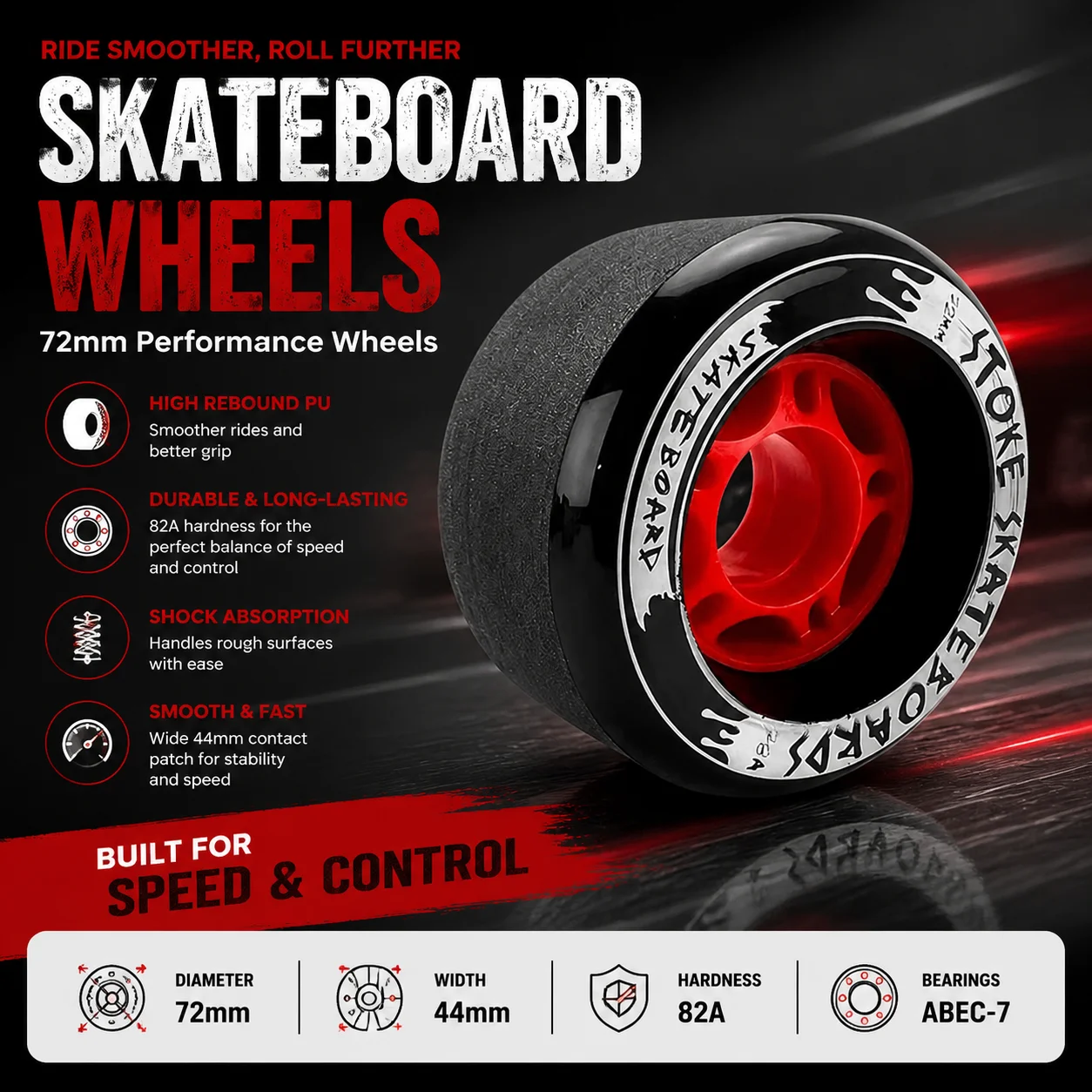 4pcs-82a-pu-skateboard-wheels-silent-road-cruiser-wheels-for-land-surfboard-longboard-drift-board-street-surfing