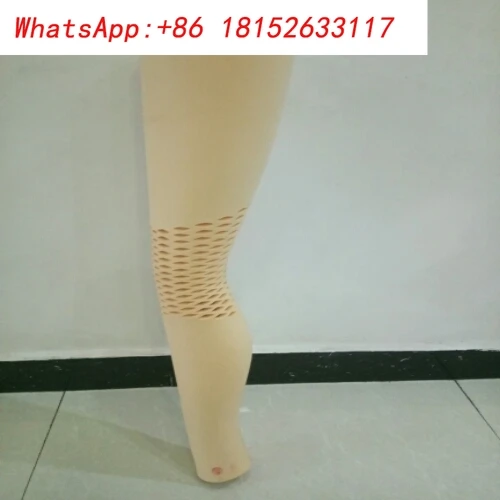 الملحقات الاصطناعية جوارب الجذع الديكور الاصطناعي مقاوم للماء صب الفخذين العجل الإسفنج #1