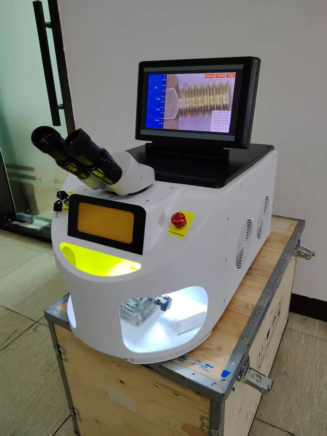 مجوهرات لحام الليزر 100 واط 150 واط 200 واط قالب الذهب YAG الليزر ماكينة لحام نقطي مجوهرات المهنية لحام الليزر بسعر منخفض #3