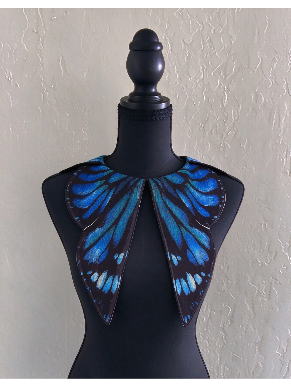 New niche subculture sweet cool butterfly pattern fake collar cosplay accessories Halloween party subculture Lolita shawl ins