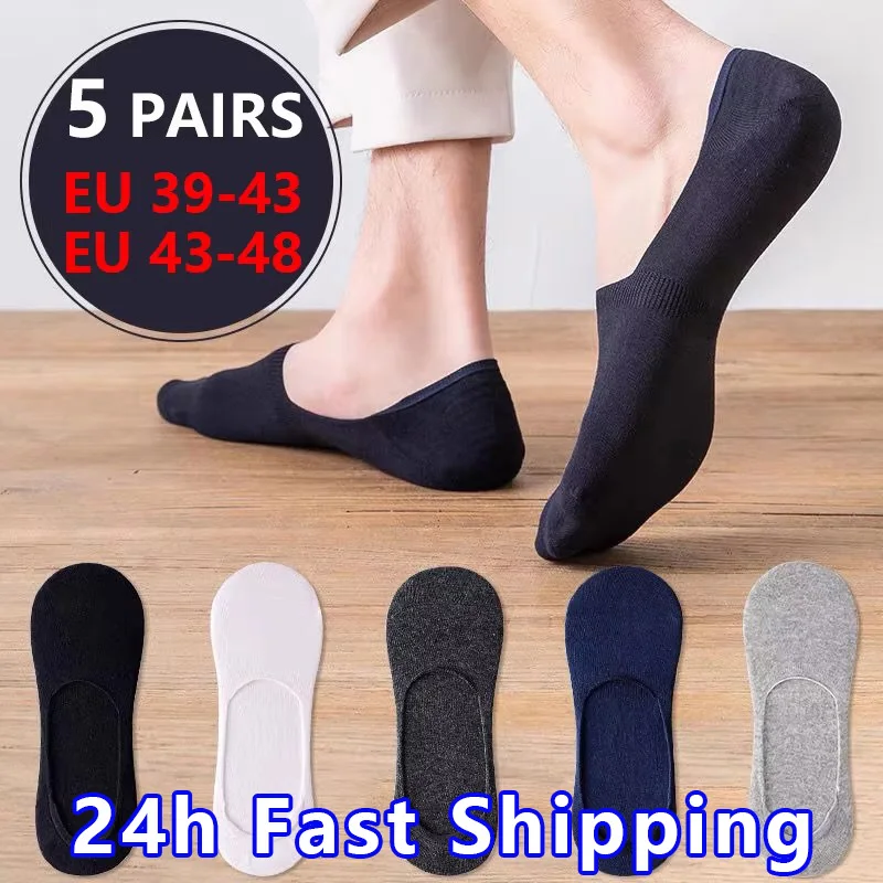 5Pairs Size39-48 Me…