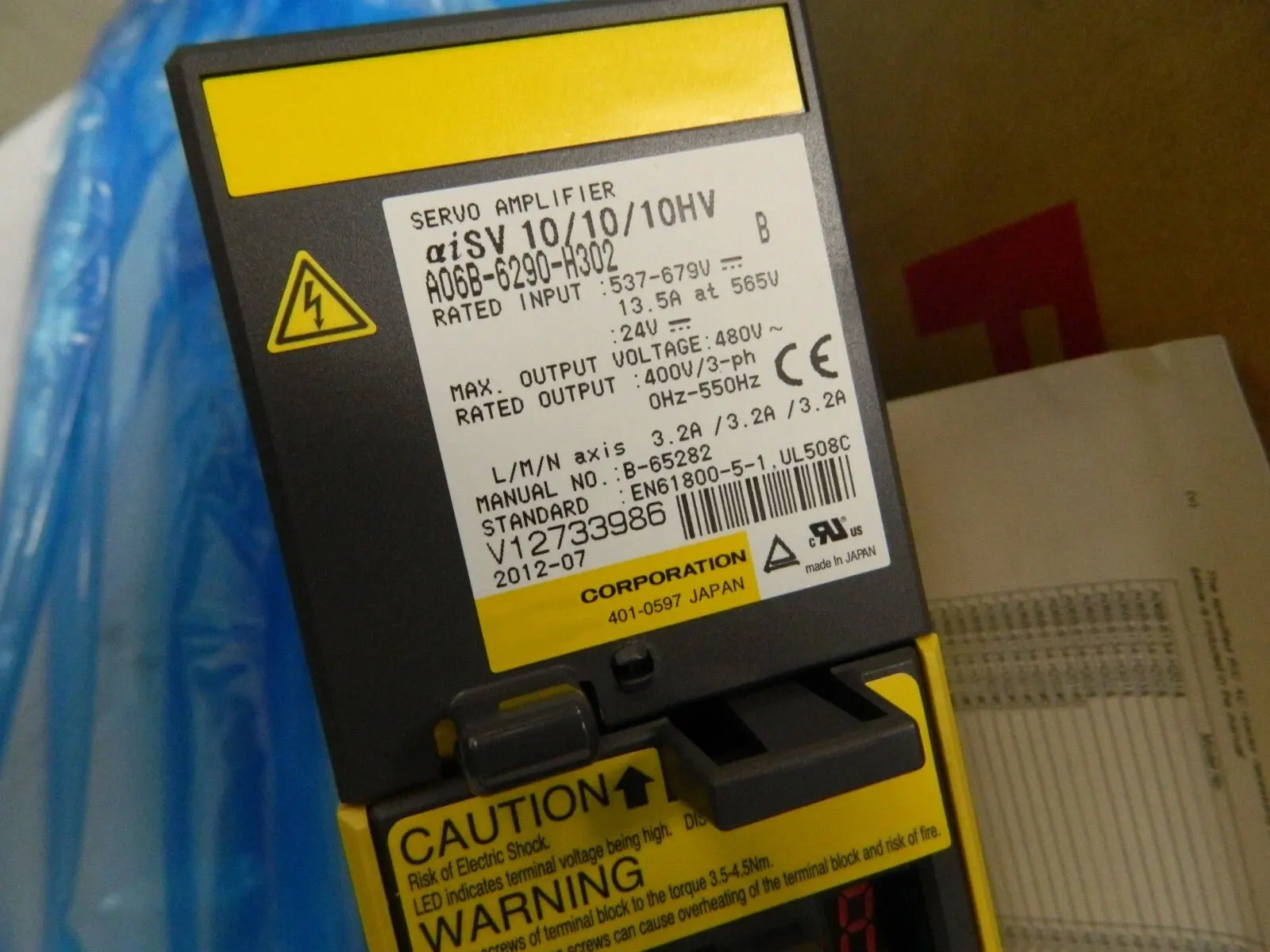 새로운 A06B-6290-H302 A06B-6290-H305 A06B-6290-H328 1년 보증