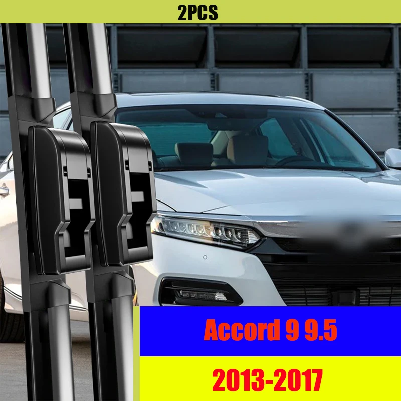 

Wiper Front Wiper Blades For Honda Accord 9 9.5 2013 2014 2015 2016 2017 Windshield Windscreen Front Window 26"+19" Accessories