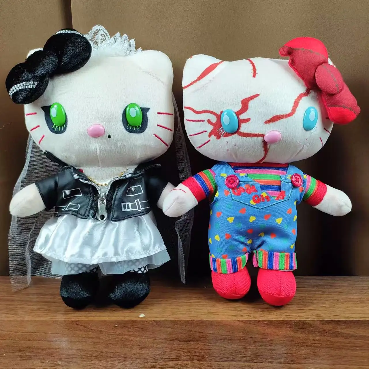 

Плюшевая кукла Sanrio на Хэллоуин «Hello Kitty», игрушка My Melody Kuromi Pom Pom Purin, мягкий милый подарок для детей
