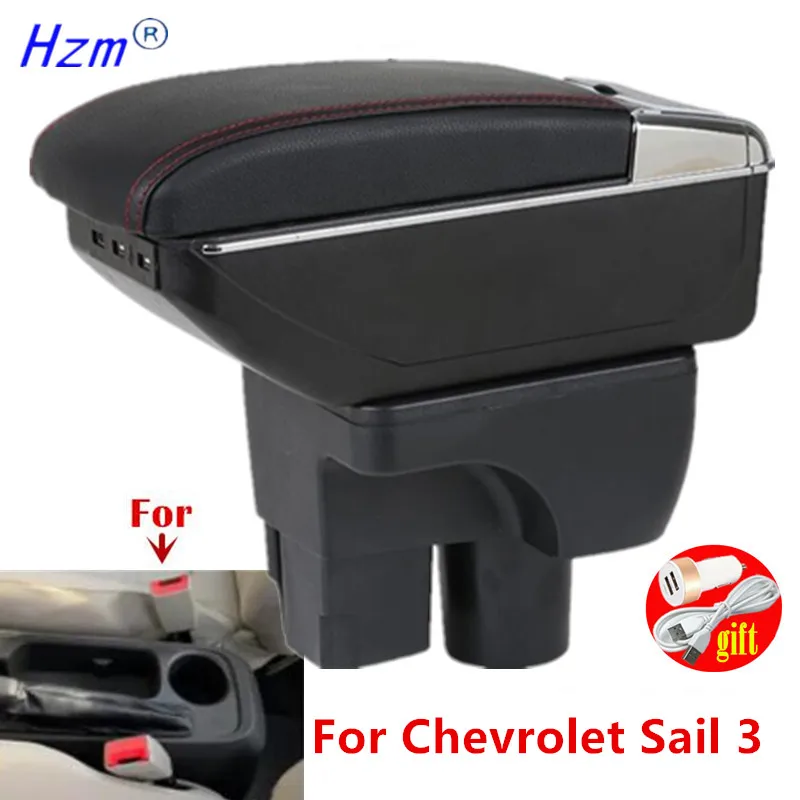 

Для Chevrolet Sail 3, подлокотник для Chevrolet Sail III, автомобильный подлокотник, ящик для хранения, специальные детали для модернизации, автомобильные аксессуары