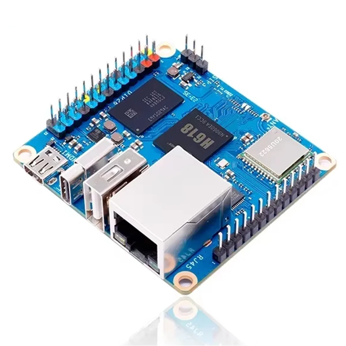 

AB53 для Zero 3, 1 ГБ оперативной памяти, макетная плата DDR4 Allwinner H618, Wi-Fi, Bluetooth ПК, одноплатный компьютер Zero3