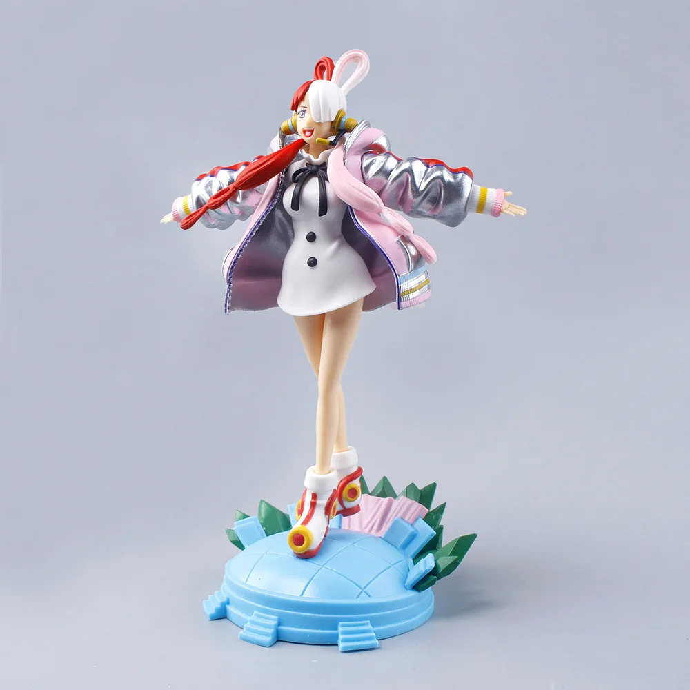 

22cm Anime ONE PIECE FILM RED Uta Figure Japanese Girl PVC Action Figure Toys Game Statue Collectible Model Doll Children Gift