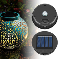 1-8PCS Solar Lantern Replacement Parts Outdoor Hollow Projection Lantern Electronic Accessories Suitable for Outdoor Hanging