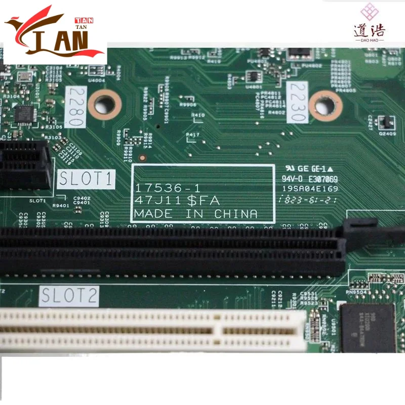 CN-0284JF For Dell ChengMing 3980 Tower Motherboard 0284JF 284JF 47J11 047J11 17536-1 DDR4 Mainboard 100% Tested Fully Work Tan