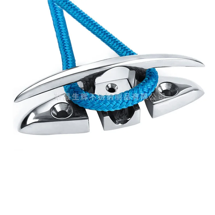 

Морской 5-дюймовый 6-дюймовый 8-дюймовый тросовый болт из нержавеющей стали 316, складная шина, швартовочный штифт, аксессуары для яхт, рожки