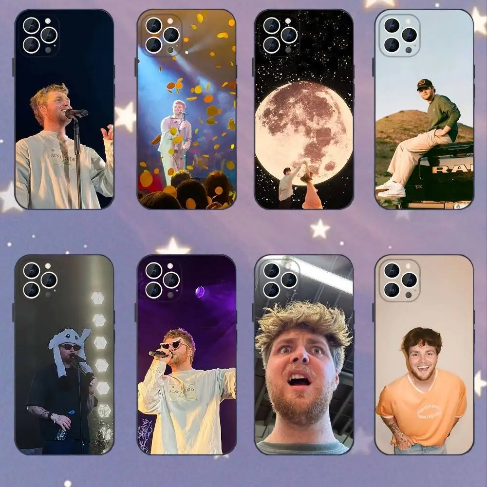 

Singer A-Alex Warren Phone Case For iPhone 16e,16,15,14,13,12,11,Pro,X,XS,Max,XR,Plus,Mini Soft Black Cover