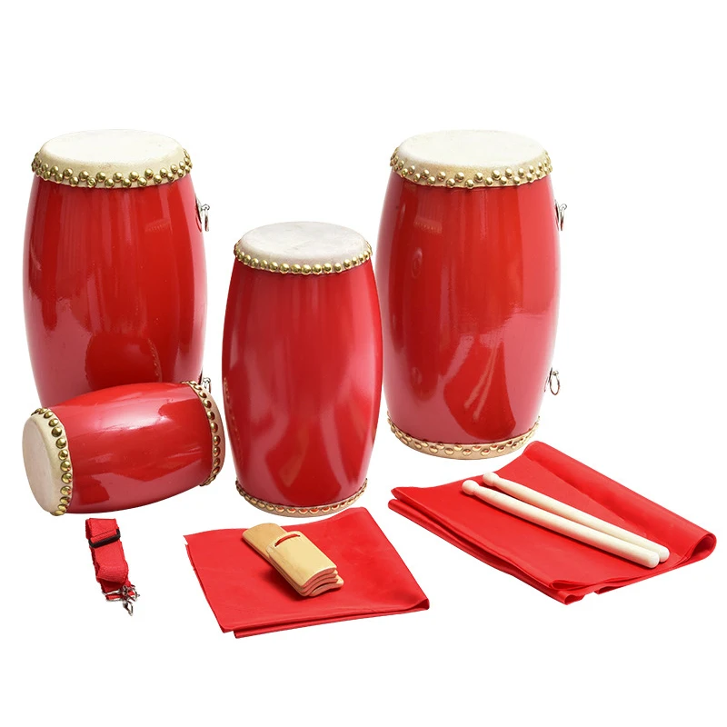 12/14/15 Red Waist Drum Bag Case Quality Percussion Accessories Adjustable Strap African Drum Backpack Musical Instrument Parts