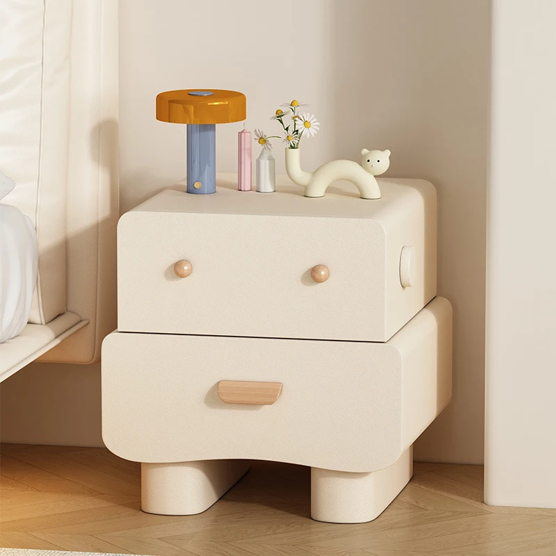 Tiny Cute Quality Bedside Table Luxury Modern Aesthetic Drawer Bedside Tables Cute Creative Mesitas De Noche Bedroom Furniture