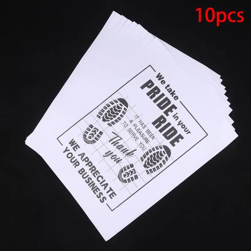 Paper Car Floor Mats Disposable Waterproof Anti Slip Pads for Vehicle Protection during Cleaning and Maintenance