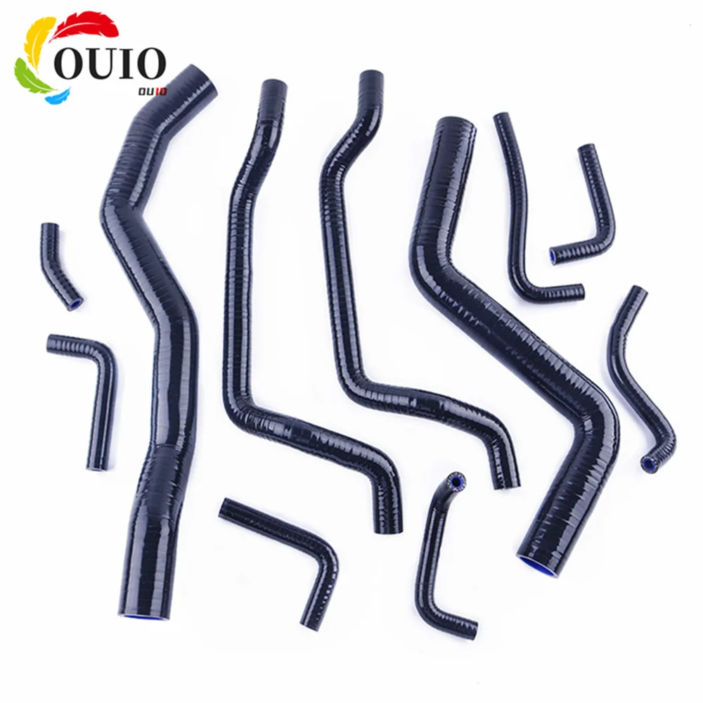 

Fit Mitsubishi 95-99 Radiator&Heater Pipe Eclipse 2G GSX DSM 4G63T Silicone Hose Kit