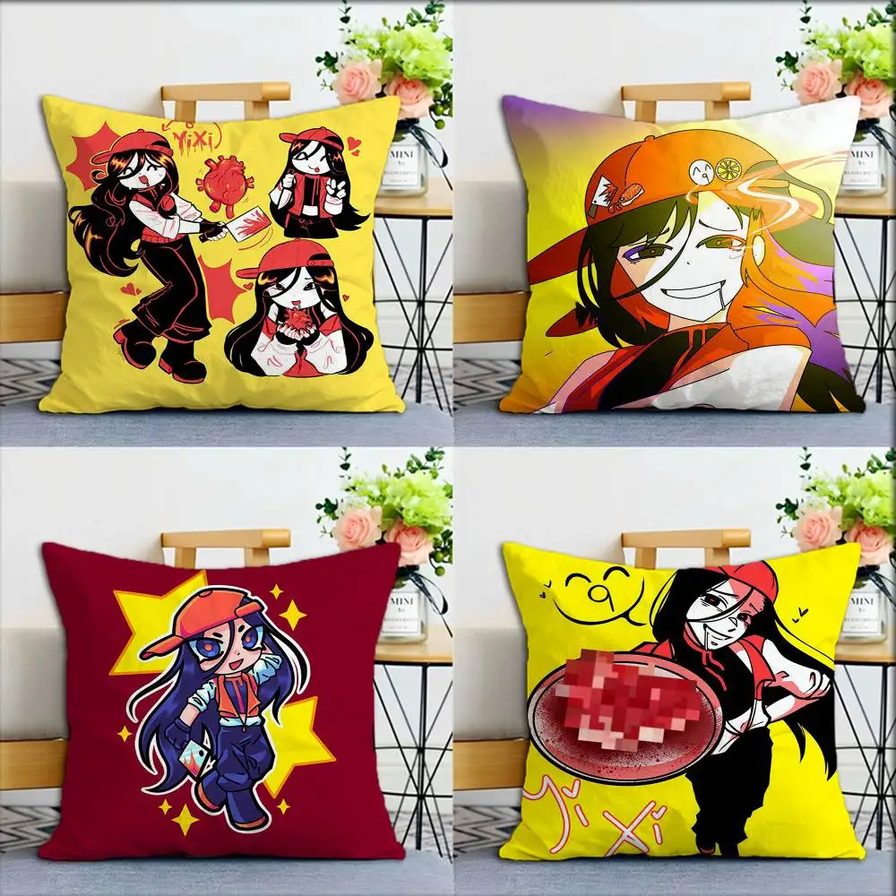 

Butcher Vanity Keychain Yi xi World Various Sizes Square Pillow Case For Car Home Bedchamber Decor
