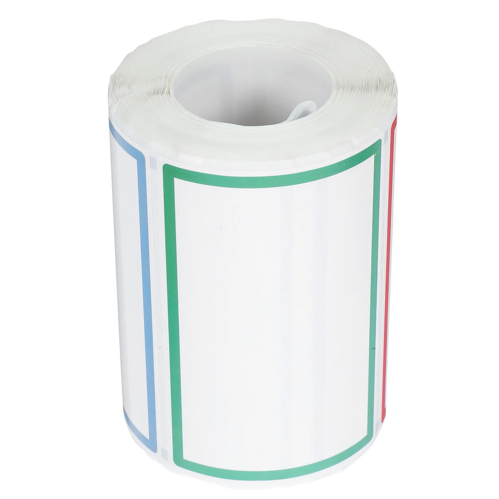 لفة ملصقات علامات الاسم الفارغة حجم صغير سهل قشر لصق لا بقايا فرز ملصقات للتسمية للهدايا اسم العلامات لفة لاصقة #5